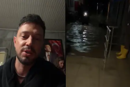 Murat Bozun da olduğu studiya suya qərq oldu - Köməksiz qaldılar+Video