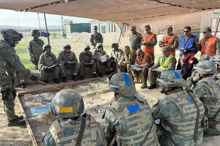 NATO-nun Bakıdakı təlimi yekunlaşdı - Video