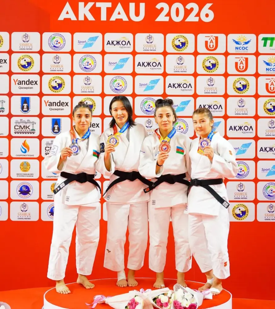 Azərbaycan cüdoçuları Asiya Açıq Turnirinin ilk günündə 8 medal qazandılar