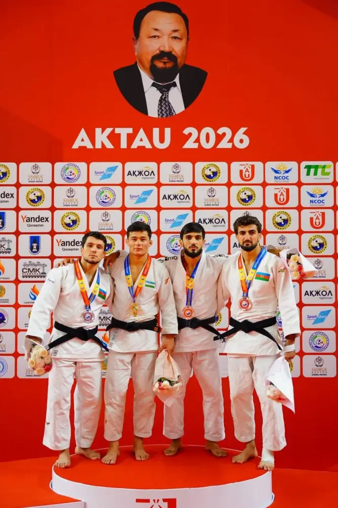 Azərbaycan cüdoçuları Asiya Açıq Turnirinin ilk günündə 8 medal qazandılar