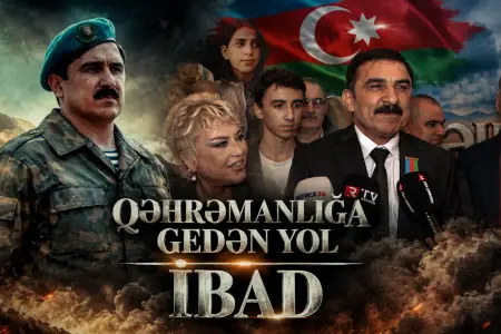 “Qəhrəmanlığa gedən yol İbad” filminin təqdimatı keçirildi - FOTOLAR