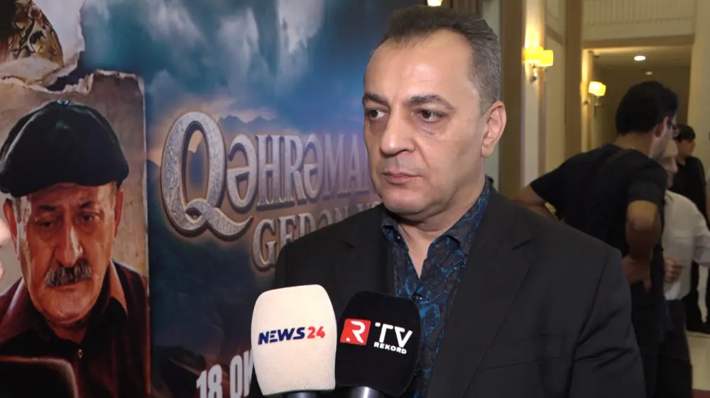 “Qəhrəmanlığa gedən yol İbad” filminin təqdimatı keçirildi - FOTOLAR