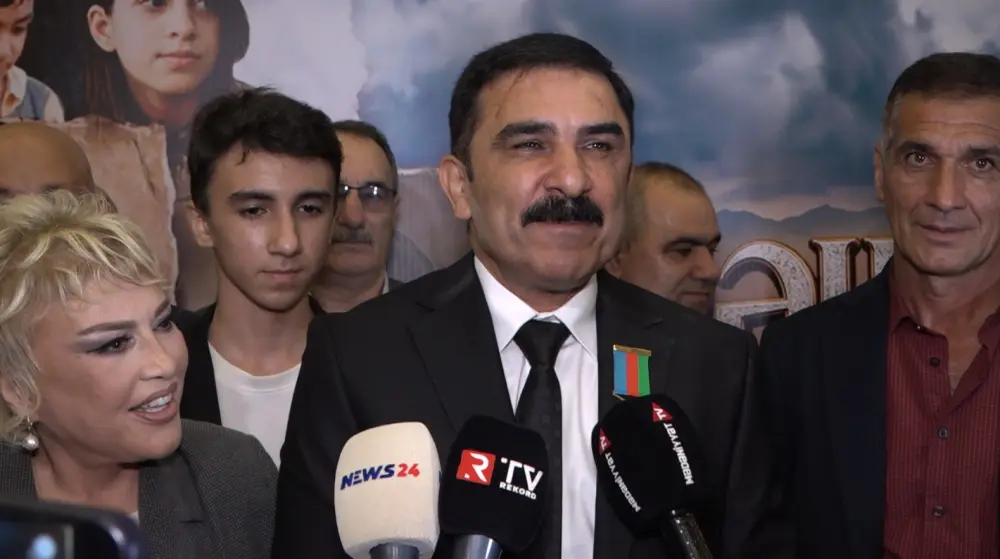 “Qəhrəmanlığa gedən yol İbad” filminin təqdimatı keçirildi - FOTOLAR