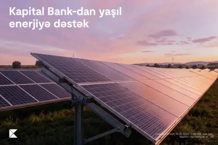 “Kapital Bank” enerji effektivliyi üzrə layihəni maliyyələşdirdi: Günəş panelləri qurulur