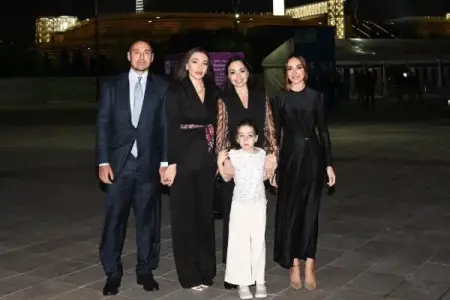 Leyla Əliyeva Bayraq meydanından paylaşım etdi