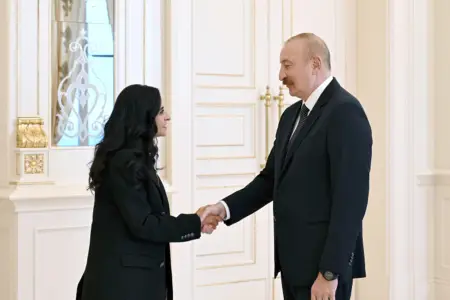 Prezident Dünya Turizm Təşkilatının Baş katibini qəbul etdi - Fotolar