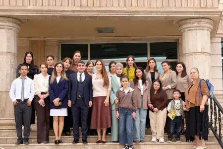 Fidan Hacıyeva Naxçıvanda silsilə tədbirlərdə iştirak etdi - FOTOLAR