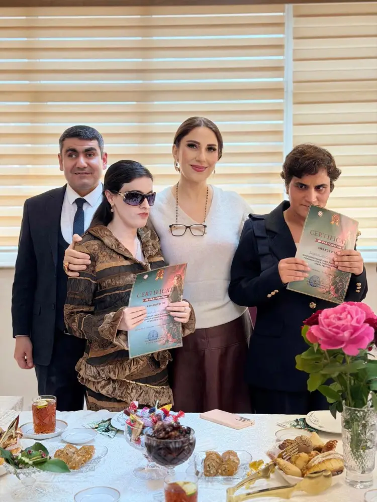 Fidan Hacıyeva Naxçıvanda silsilə tədbirlərdə iştirak etdi - FOTOLAR