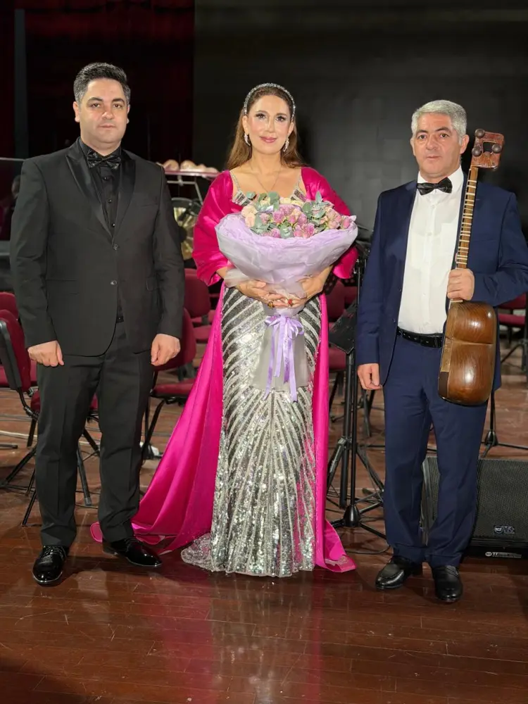 Fidan Hacıyeva Naxçıvanda silsilə tədbirlərdə iştirak etdi - FOTOLAR