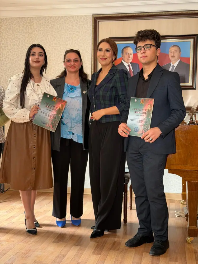 Fidan Hacıyeva Naxçıvanda silsilə tədbirlərdə iştirak etdi - FOTOLAR