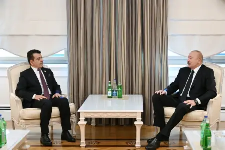 İlham Əliyev ICESCO-nun Baş direktorunu qəbul etdi - FOTOLAR