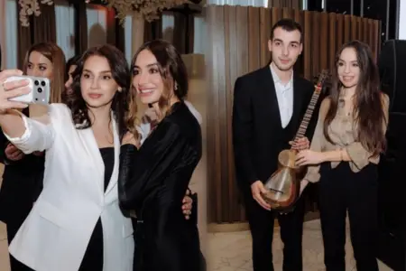 Prezidentin qızları “Cənnətin ariyası”nın konsertində - Fotolar
