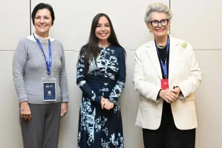 Leyla Əliyeva UNESCO-nun Baş direktorunun müavini ilə görüşdü
