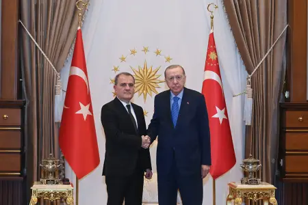 Ərdoğan Ceyhun Bayramovu qəbul etdi