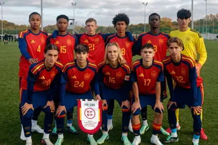 U-15 dünya çempionu İspaniya millisi oldu