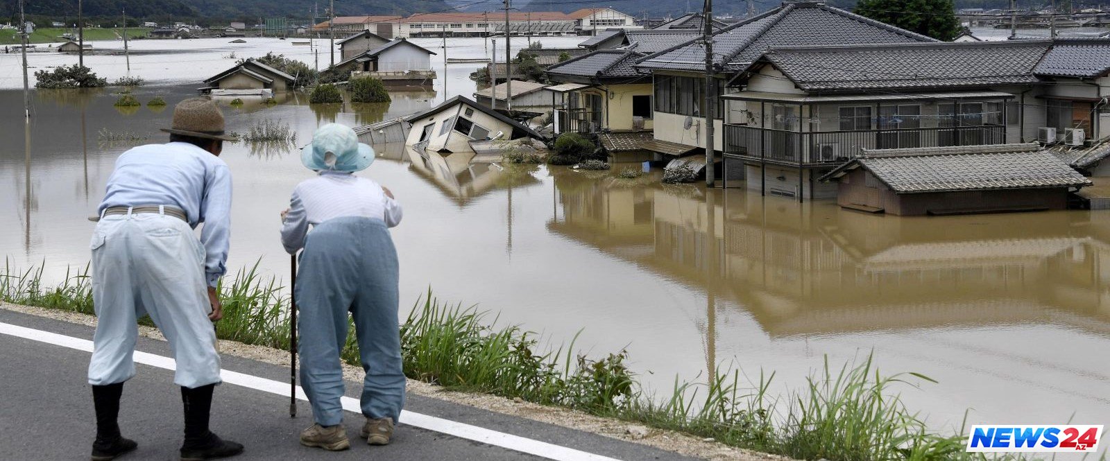 Yaponiyada isti hava və güclü yağış səbəbi ilə 300 nəfər öldü 