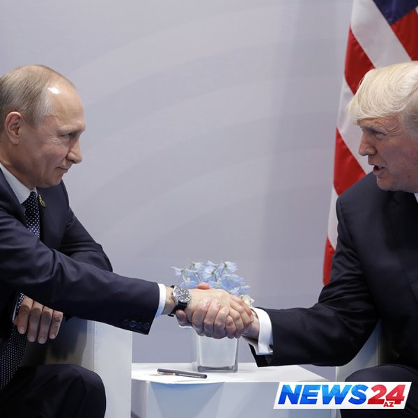 Tramp və Putin görüşü baş tutdu 