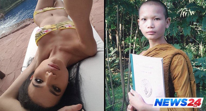 Buddaçı rahib idi, cinsiyyətini dəyişdirib Taylandın ən gözəl modeli oldu — FOTOLAR 