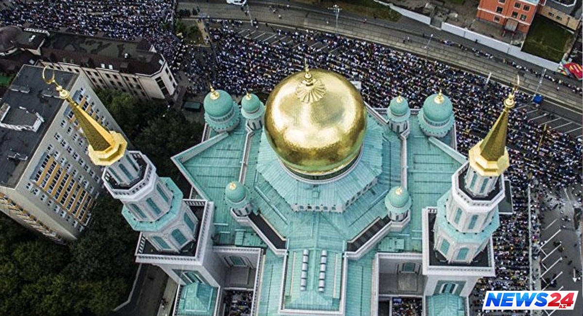 Moskvada Qurban bayramı qeyd edilir 