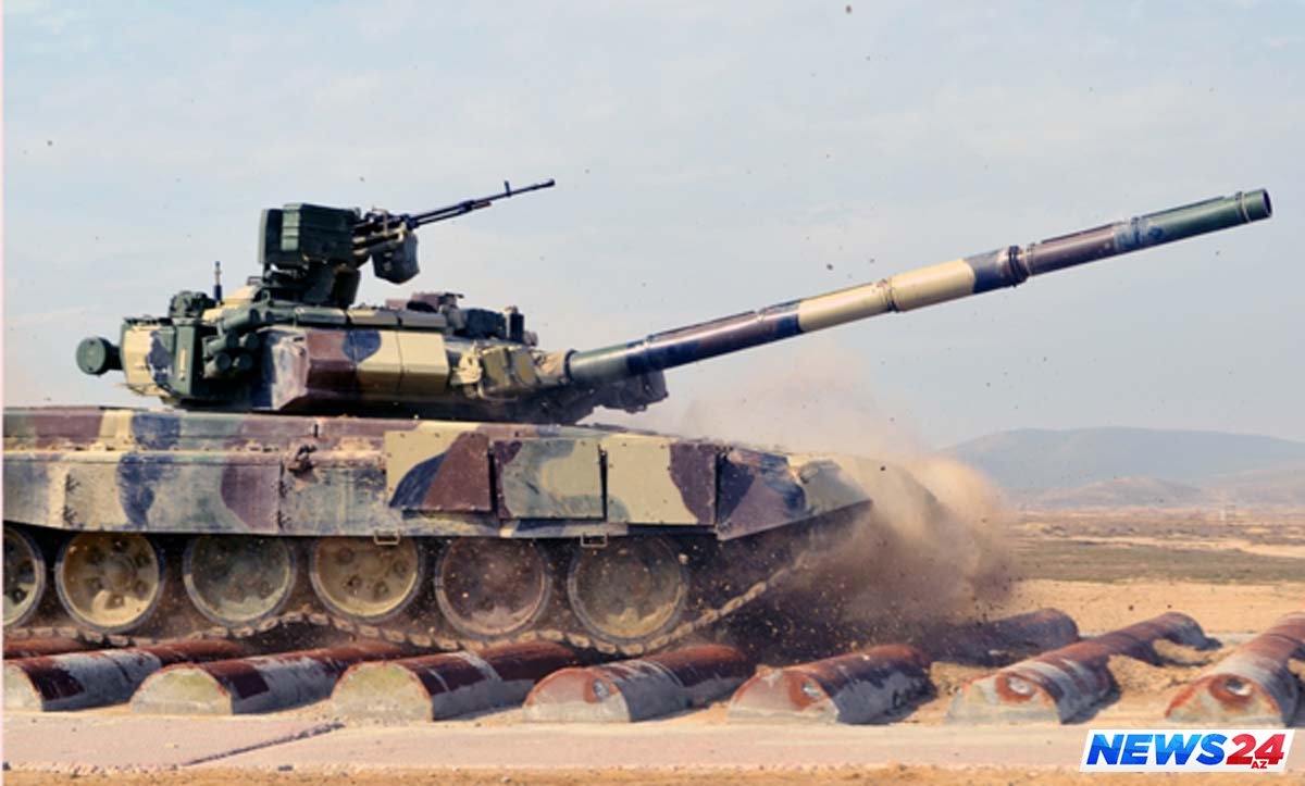 Azərbaycan ordusunun tank bölmələrinin intensiv döyüş hazırlığı məşğələləri başlayıb 