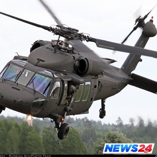 18 nəfərin öldüyü helikopter qəzasının görüntüləri - VİDEO 