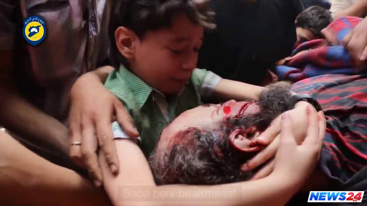 Suriyada 20 min uşaq öldürülüb 