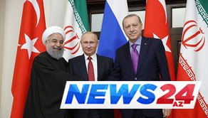 İran, Türkiyə və Rusiya prezidentlərinin zirvə görüşü başlayıb 