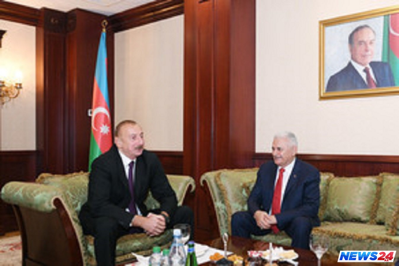 Azərbaycan Prezidenti Binəli Yıldırımla görüşüb 