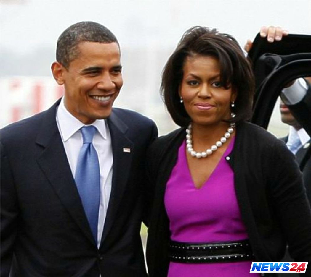 Mişel Obama toyda tamadalıq edib - FOTO - VİDEO 