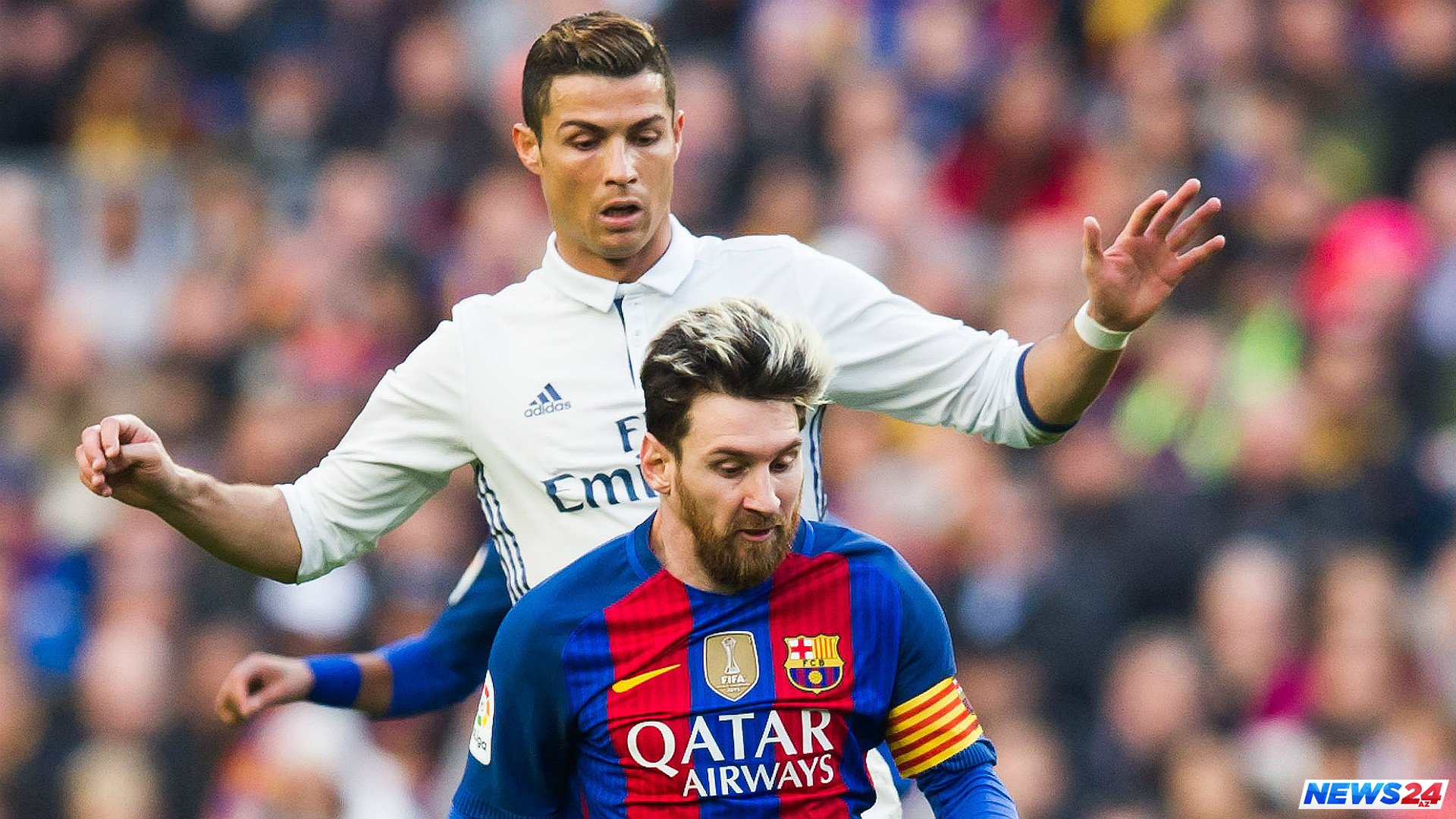 Kriştiano Ronaldo Messi ilə eyni səviyyədə qaldığını deyib 