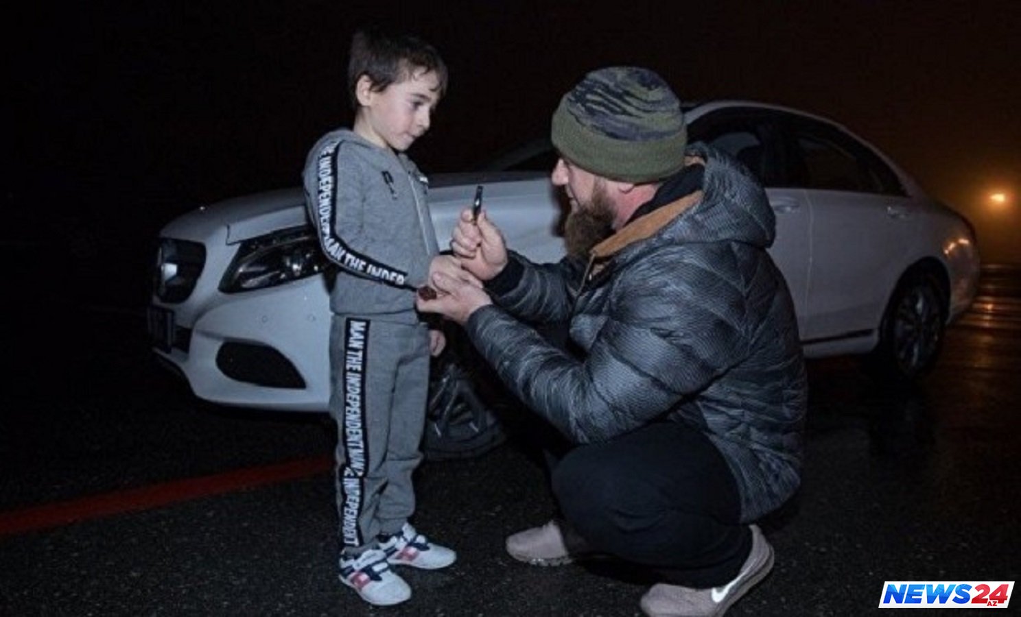 Ramzan Kadırov dünyanı heyrətləndirən 5 yaşlı uşağa “Mercedes” bağışladı — VİDEO 