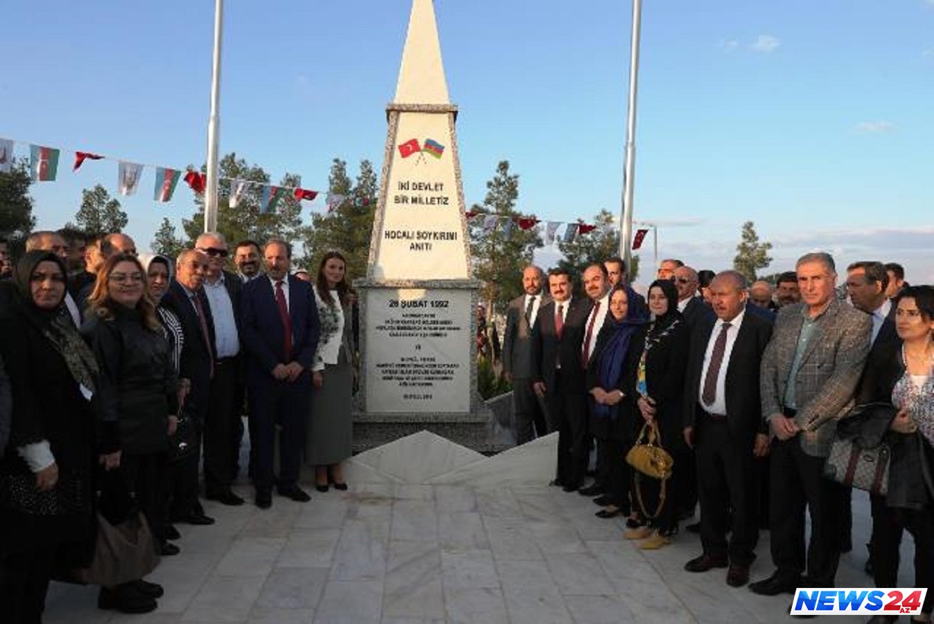 Türkiyədə daha bir Xocalı abidəsinin açılışı olub 