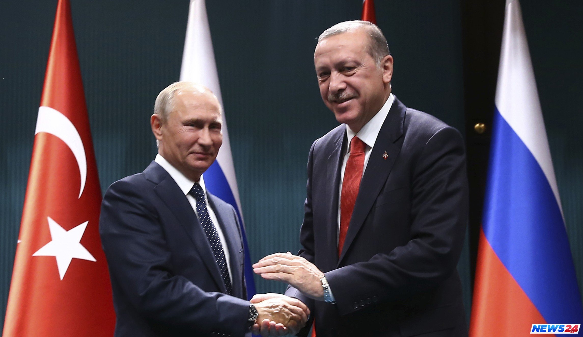 Türkiyə və Rusiya prezidentləri arasında görüş başa çatıb 