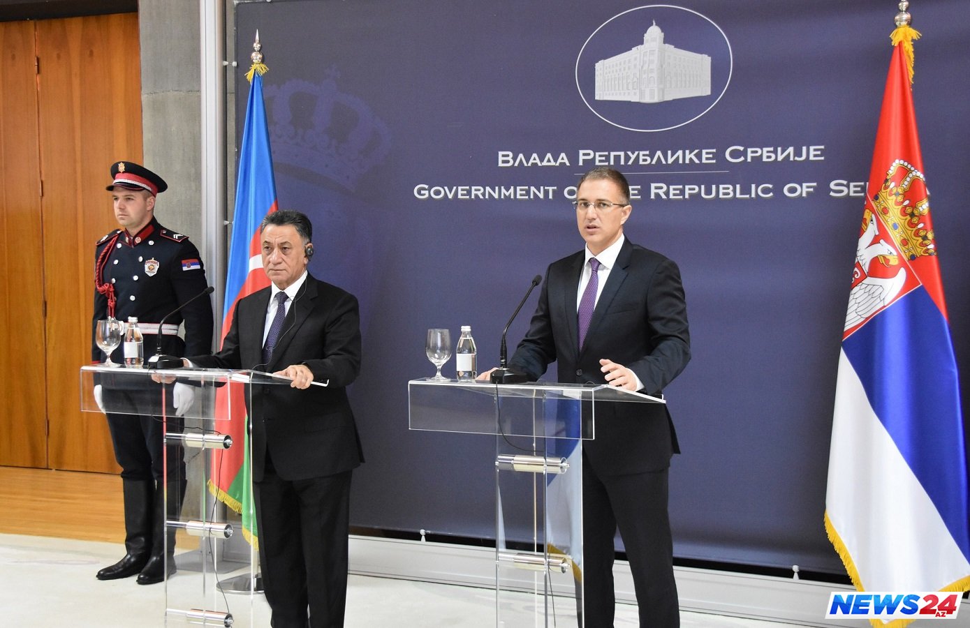 Ramil Usubov Serbiya prezidenti ilə görüşüb 