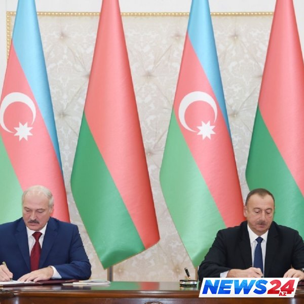 Azərbaycan-Belarus sənədləri imzalanıb 
