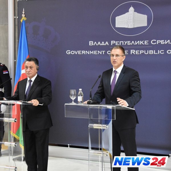 Ramil Usubov Serbiya prezidenti ilə görüşüb 