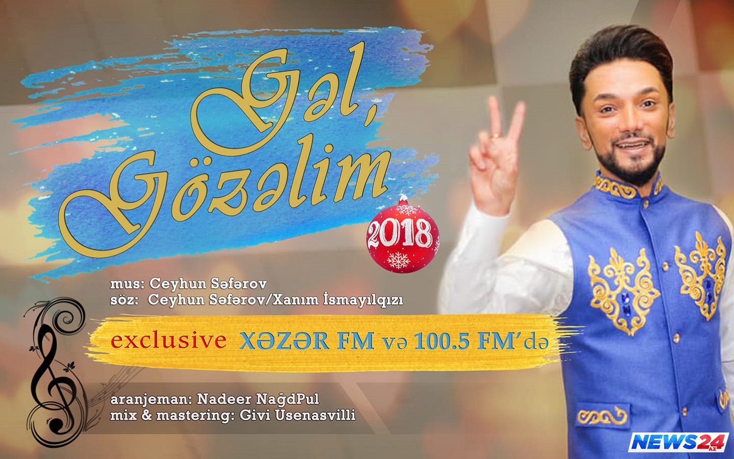 F.A 100% hiti "Gəl, gözəlim"i remix versiyada təqdim edib - VİDEO 