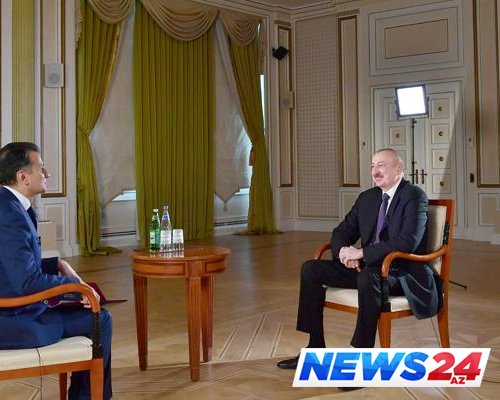 Prezident İlham Əliyev REAL TV-də - VİDEO 