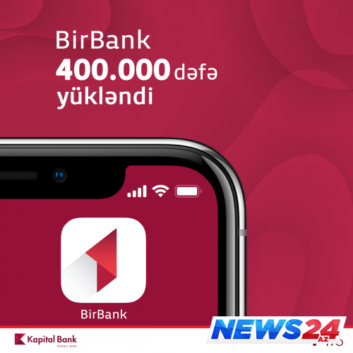 BirBank istifadəçilərinin sayı 400 000-i keçdi 