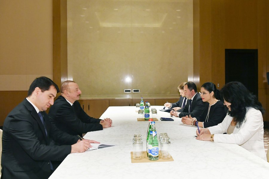 Prezident İlham Əliyevin Rumıniyanın Baş nazirinin müavini ilə görüşü olub 