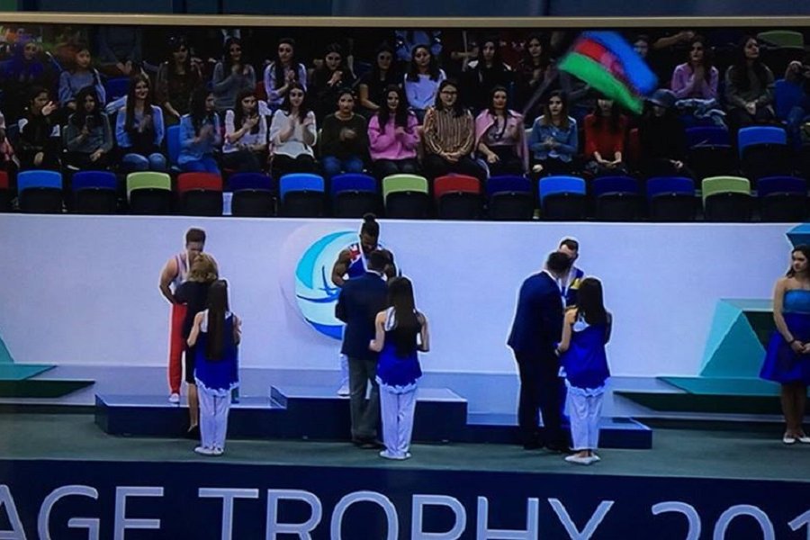 Azərbaycan gimnastı Bakıdakı Dünya Kubokunda gümüş medal qazanıb 