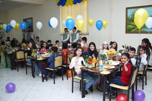 Heydər Əliyev Fondu qayğıya ehtiyacı olan uşaqlara Novruz şənlikləri keçirib 