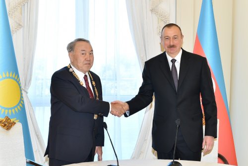 Prezident İlham Əliyev Nursultan Nazarbayevə zəng edib 