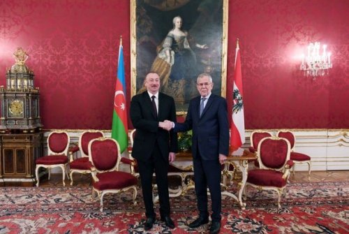 İlham Əliyev Avstriyanın Federal Prezidenti ilə görüşüb - FOTO