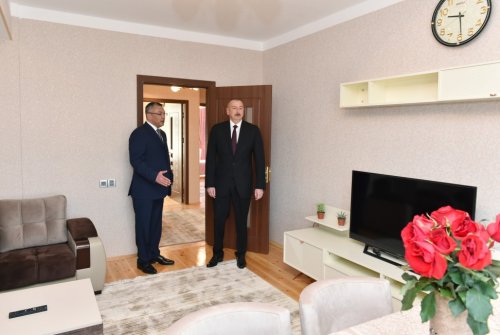 Prezident İlham Əliyev Kürdəxanıda açılışda iştirak edib - YENİLƏNİB - FOTOLAR