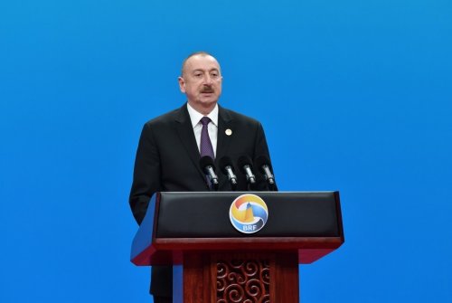 Prezident: “Bir kəmər, bir yol” təşəbbüsü yeni imkanlar açır" 