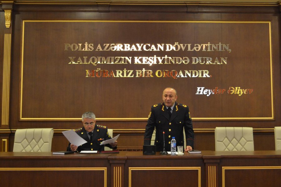 Bakı şəhər Baş Polis İdarəsində Heydər Əliyevin xatirəsi anılıb 