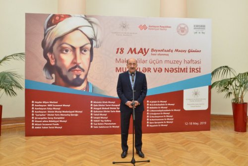 Azərbaycan Musiqi Mədəniyyəti Dövlət Muzeyində muzey həftəsinin açılışı olub - FOTOLAR