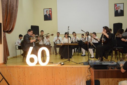 Uşaq musiqi məktəbinin 60 illiyi qeyd edilib 
