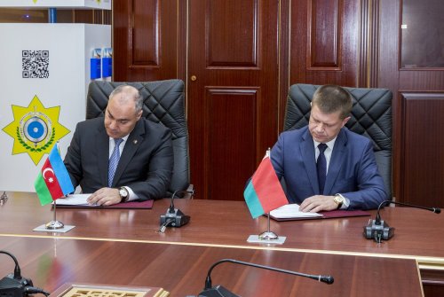 Azərbaycan və Belarus Dövlət Gömrük Komitələri arasında saziş imzalandı 
